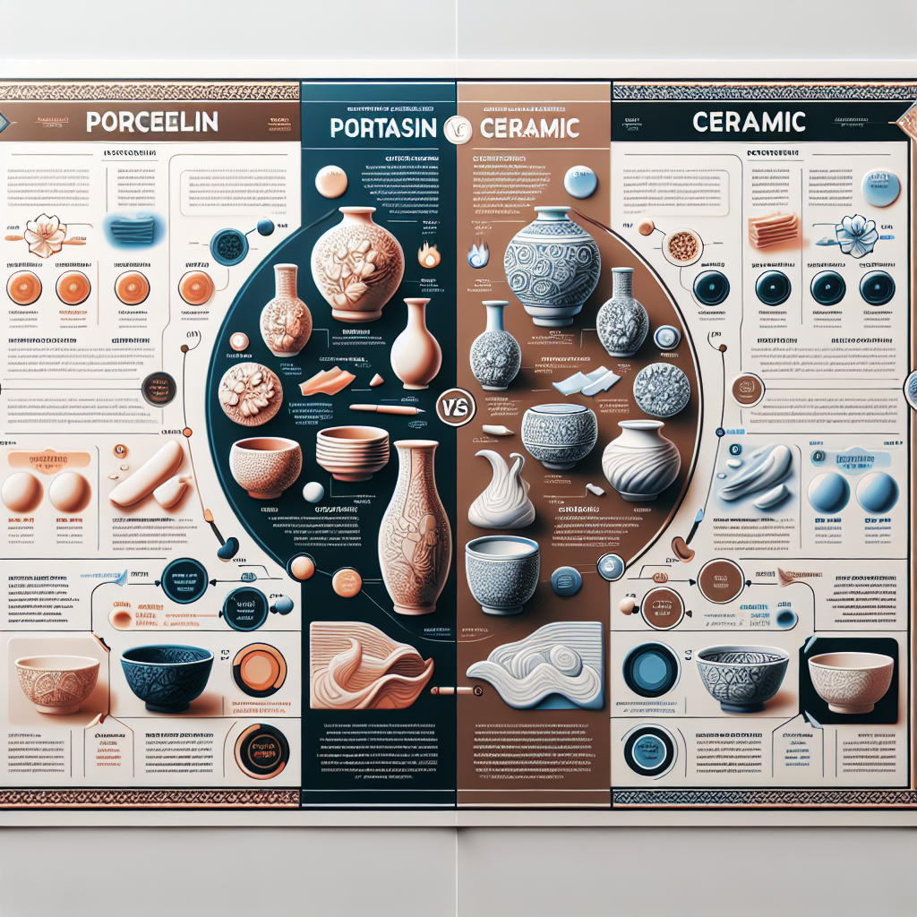 Diferencia entre porcelana y cermica Cul elegir